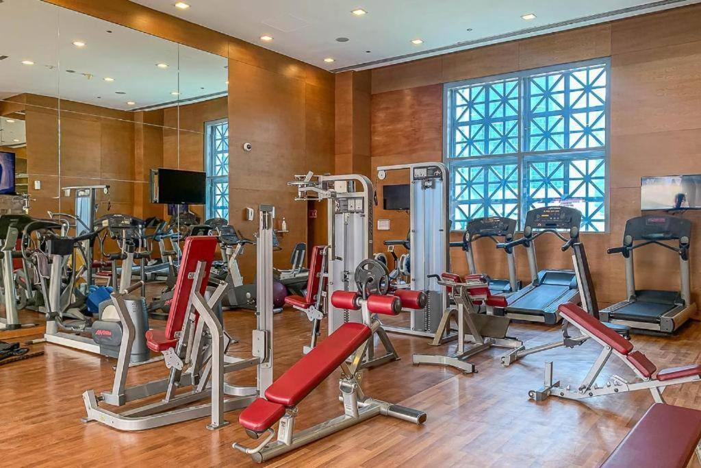 Appartamento Lux 1Br 2 Min To Burj Khalifa Dubai Esterno foto
